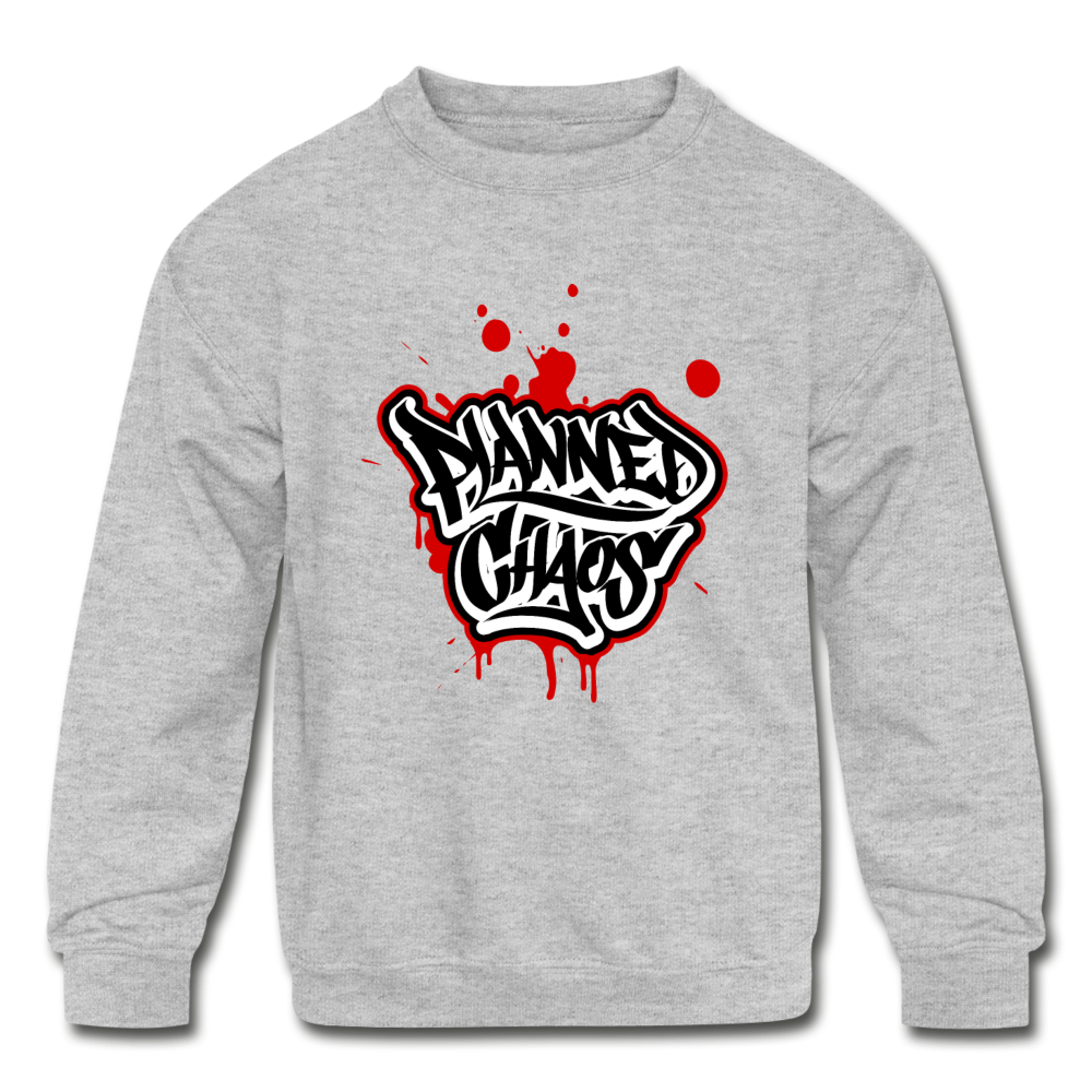 Planned Chaos Graffiti - heather gray