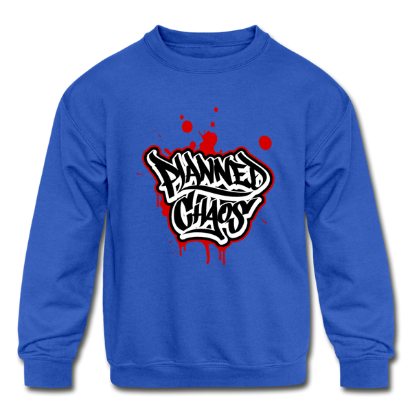 Planned Chaos Graffiti - royal blue