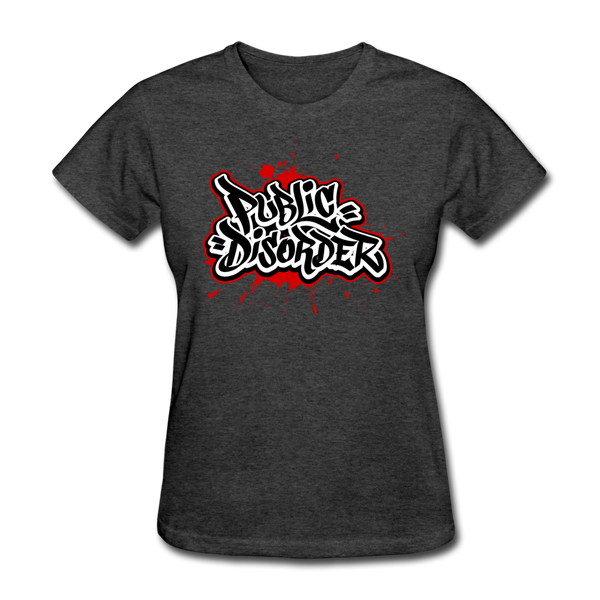 Women's T-Shirt - heather black
