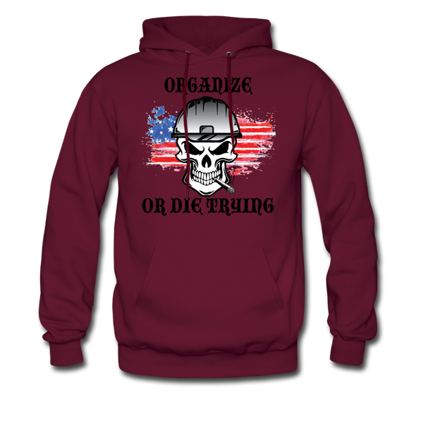 Men's Hoodie - burgundy