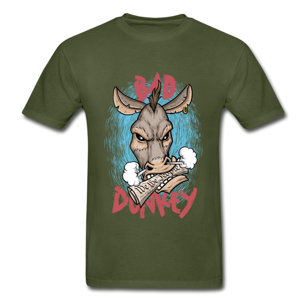 "Bad Donkey"  T-Shirt - military green