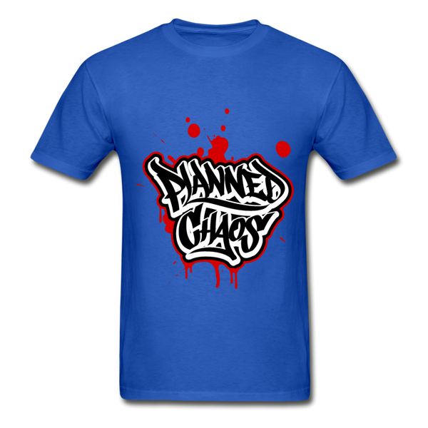 Planned Chaos Graffiti - royal blue