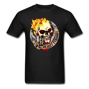 "Reject Tyranny" Adult T Shirt - black