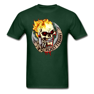 "Reject Tyranny" Adult T Shirt - forest green