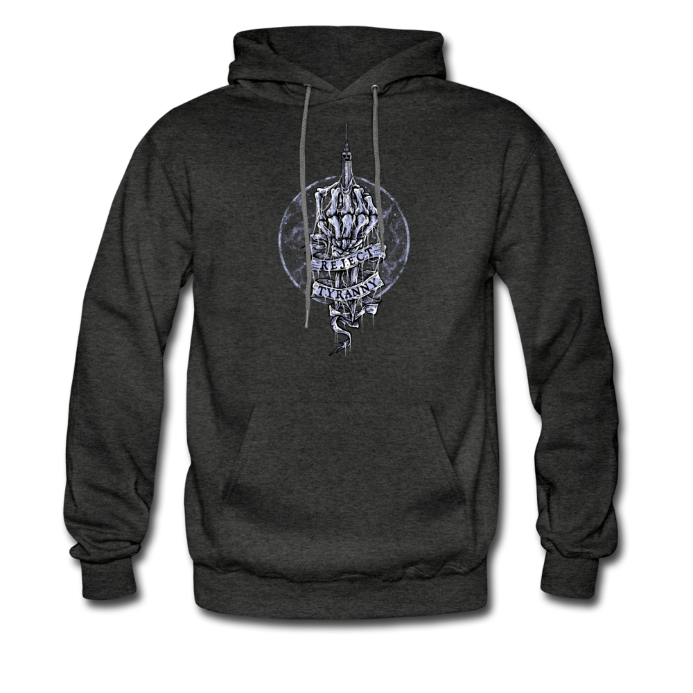 Reject Tyranny - Men's Hoodie - charcoal grey