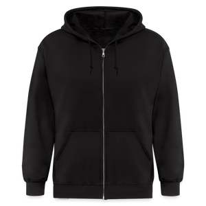 Men's Zip Hoodie - black